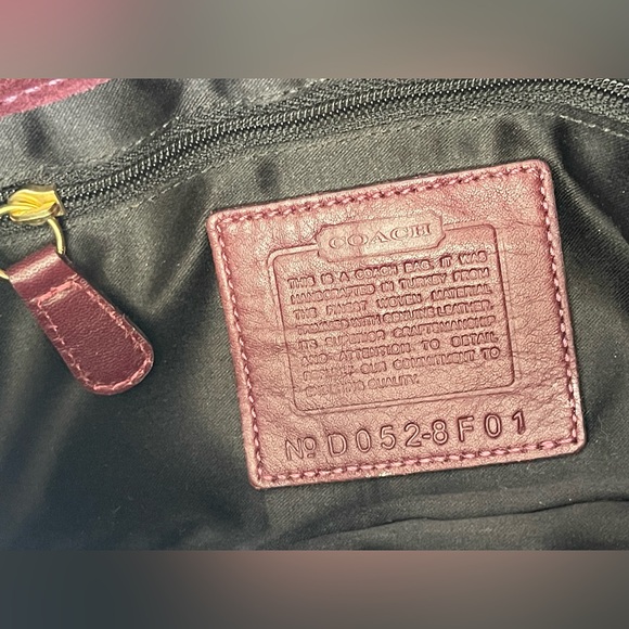 Coach Soho Tweed Demi Flap Y2K Shoulder Bag EUC - Picture 12 of 17